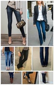 business professional jeans