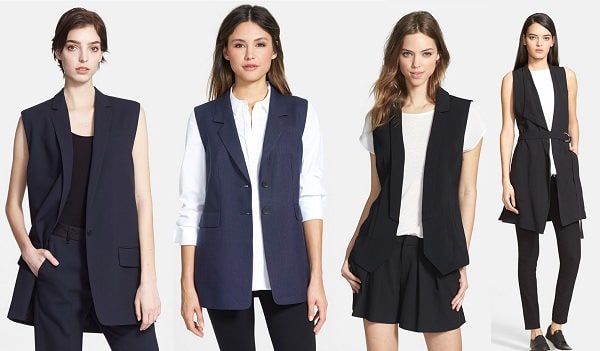 ladies business vest