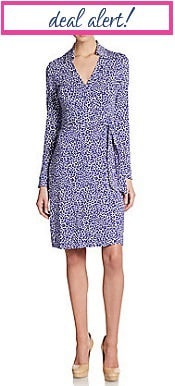 New Jeanne Jersey Wrap Dress