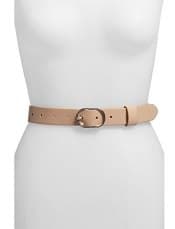 Halogen Leather Belt | Corporette