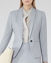 Reiss Maggie Ruffle Detail Silk Blouse | Corporette