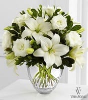 The FTD® White Elegance™ Bouquet by Vera Wang 