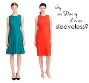 news update - sleeveless dresses