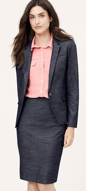 women interview suit
