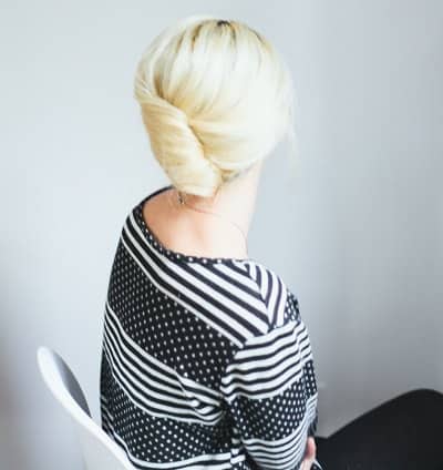 12 Easy Office Updos Buns Chignons More For Busy For