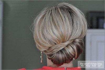 french twist for work