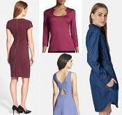 Exposed Zipper Fit-and-Flare Dress - Women - Ready-to-Wear