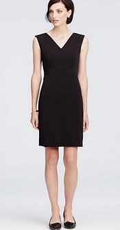 Ann Taylor Triacetate Sheath Dress | Corporette