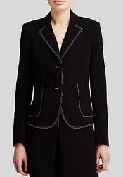 Theory jacket - Ornella Admiral Crepe