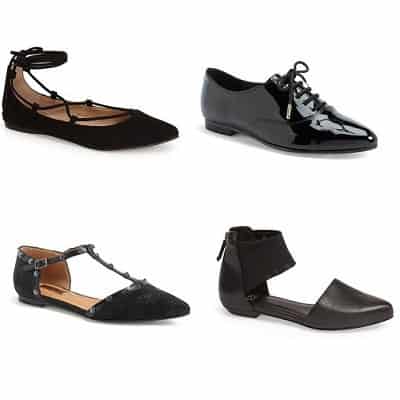 Flat shoes for office on sale wear