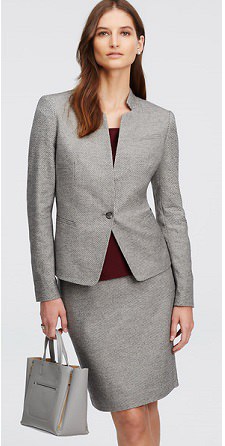 womens suit tweed