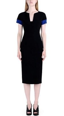 black work dress Antonio Berardi 3/4 Length Dress | Corporette