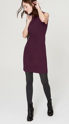 Loft Scuba Sheath Dress | Corporette