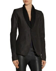 Splurge Monday's TPS Report: Tulle-trimmed Twill Blazer