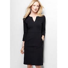 Thursday's Workwear Report: 3/4 Sleeve Ponté Sheath Dress - Corporette.com