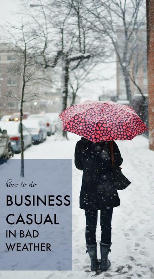 How to Do Business Casual in Cold Weather