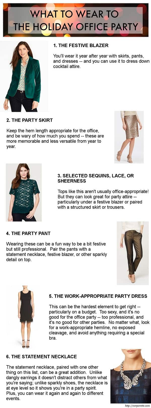 What to Wear to Your Holiday Office Party