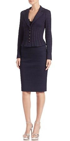 Stylish Skirt Suit: Nanette Lepore