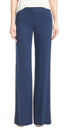 Frugal Friday's Workwear Report: Flat Front Wide Leg Pants - Corporette.com