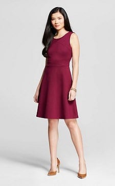 Fit and Flare Work Dress: Merona Fit and Flare Dress