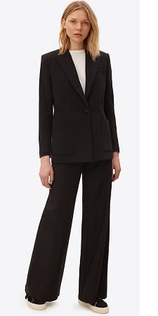 pants suit with sneakers Helmut Lang