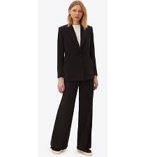 pants suit with sneakers