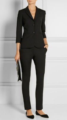 Stretch Wool Suit: The Row Suit