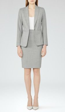 Light Gray Summer Suit: Reiss Aleggra Suit