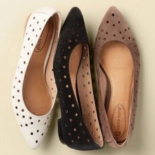 Fun Work Flats: Corso Como 'Gabrielle' Perforated Flat