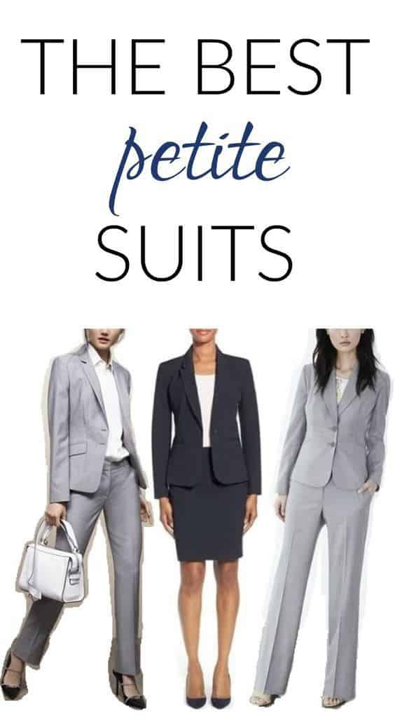 macys petite womens suits