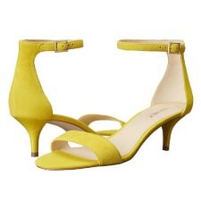 Yellow Summer Sandal: Nine West Leisa