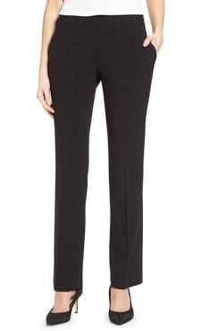 Affordable Black Pants: Vince Camuto Straight Leg Pants 