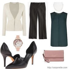 Work Outfits with Black Heels - Corporette.com