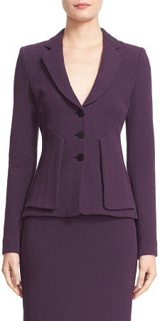 purple blazer for work