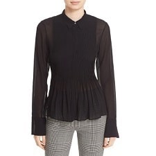 Tuesday’s Workwear Report: ‘Dionelle’ Pintuck Pleat Textured Chiffon Blouse