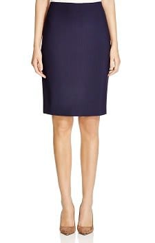 Thursday's Workwear Report: Penelope Stretch Wool Pencil Skirt ...