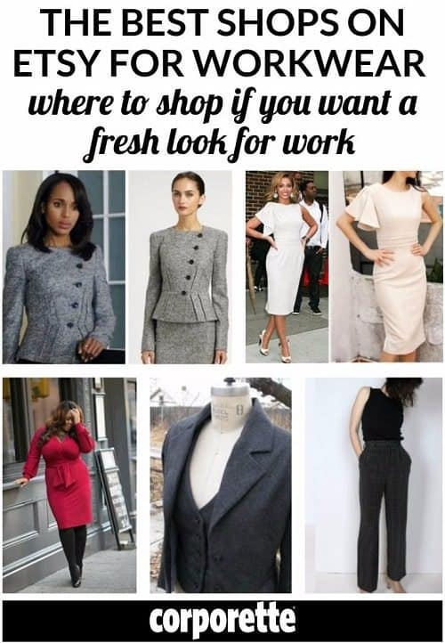 Etsy Workwear: If you want a fresh look for work, custom fit and design, and more, there are some amazing workwear shops on Etsy to know about. We rounded up seven of our favorites!