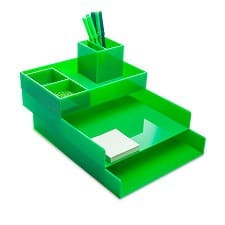 green-colorful-desk-accessories