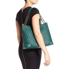 Coffee Break: ‘Fleming’ Leather Shoulder Bag