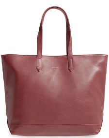 Vegan workwear: Matt & Nat red vegan tote