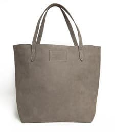 Vegan workwear: gray tote