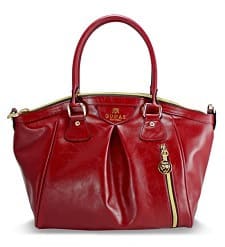 Vegan workwear: red tote