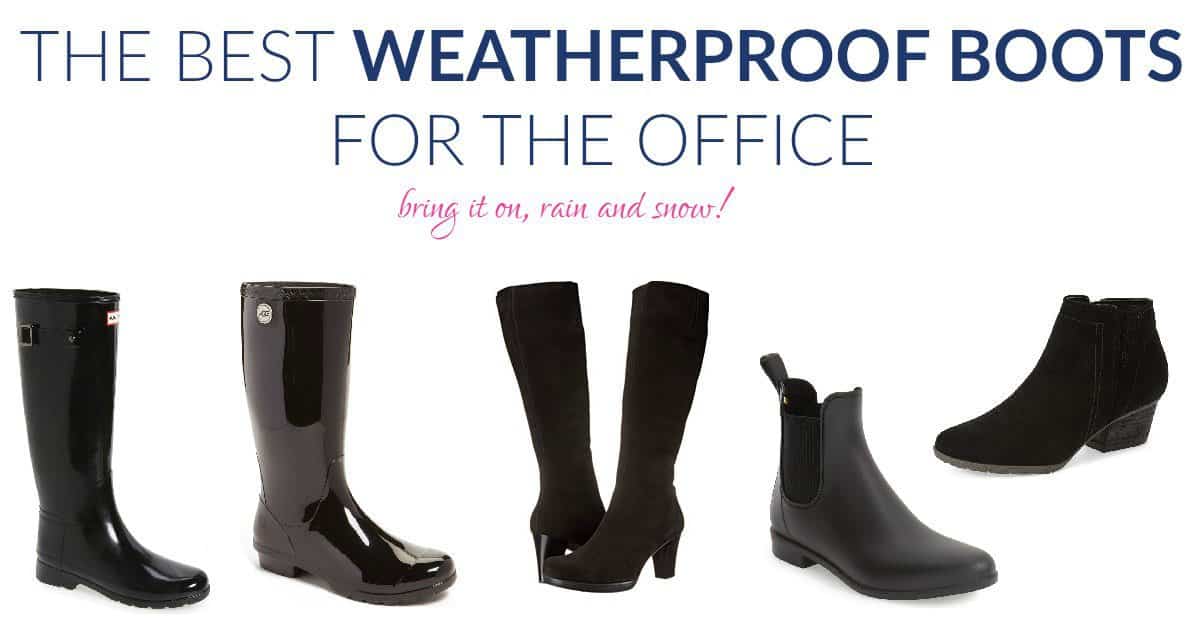 waterproof office shoes womens
