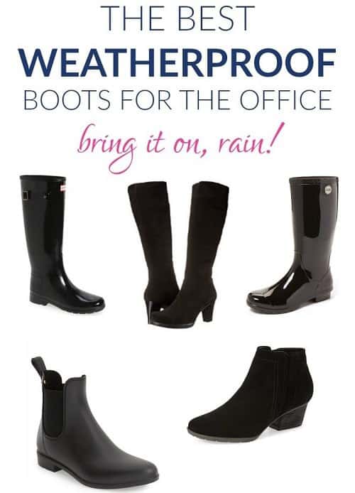 Weatherproof Shoes for Work: How To Be 