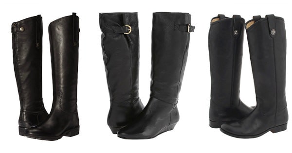 journal knee high boot