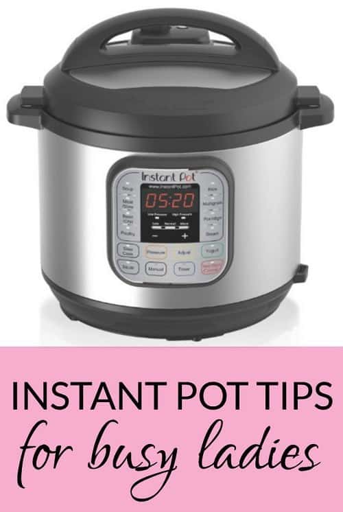 Instant Pot tips for busy ladies | Corporette
