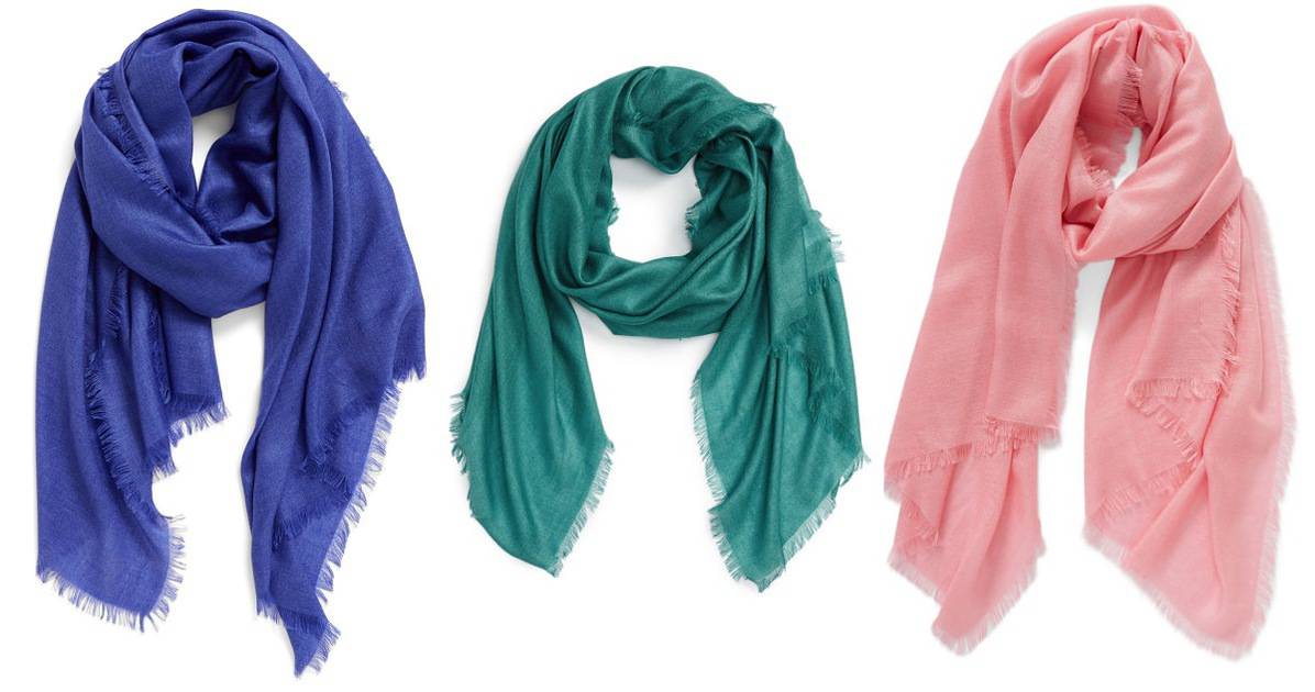 9 Ways To Tie A Silk Scarf, COLOR By K