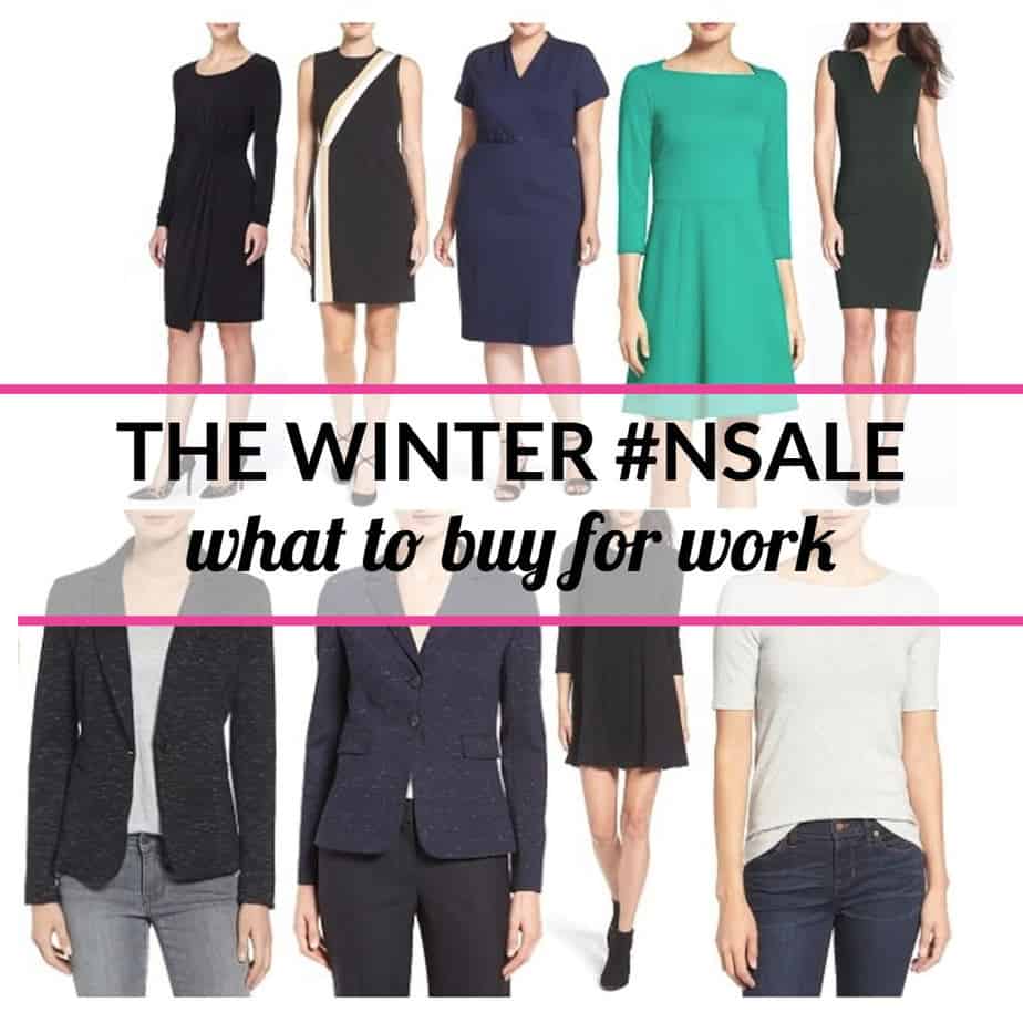 The Winter Nordstrom sale - what to buy for work