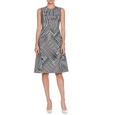 Splurge Monday: Line-Print Sleeveless A-Line