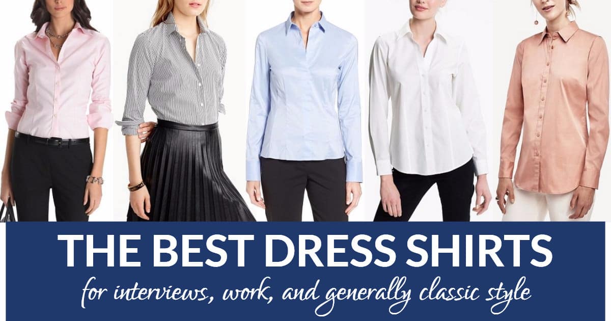 Best Women's Dress Shirts for Interviews and Work - Corporette